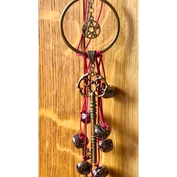 Witch’s Bells Protect Door Good Luck Decoration - Picture 3 of 6